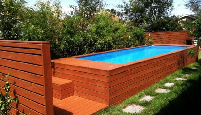 backyard pool