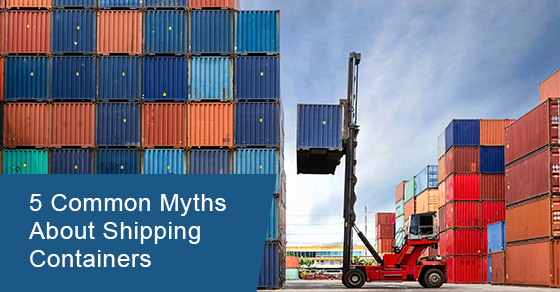 Shipping container myths